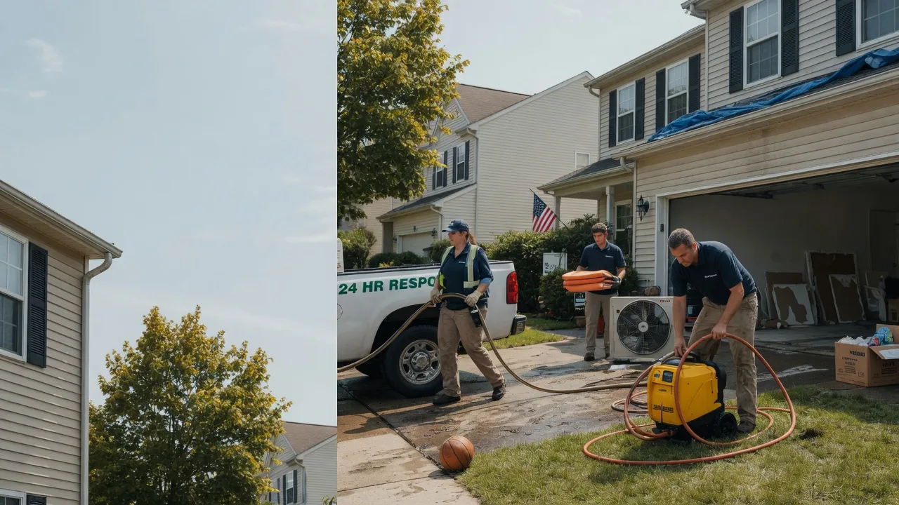 Emergency Water Damage Restoration in Belle Center, OH near me